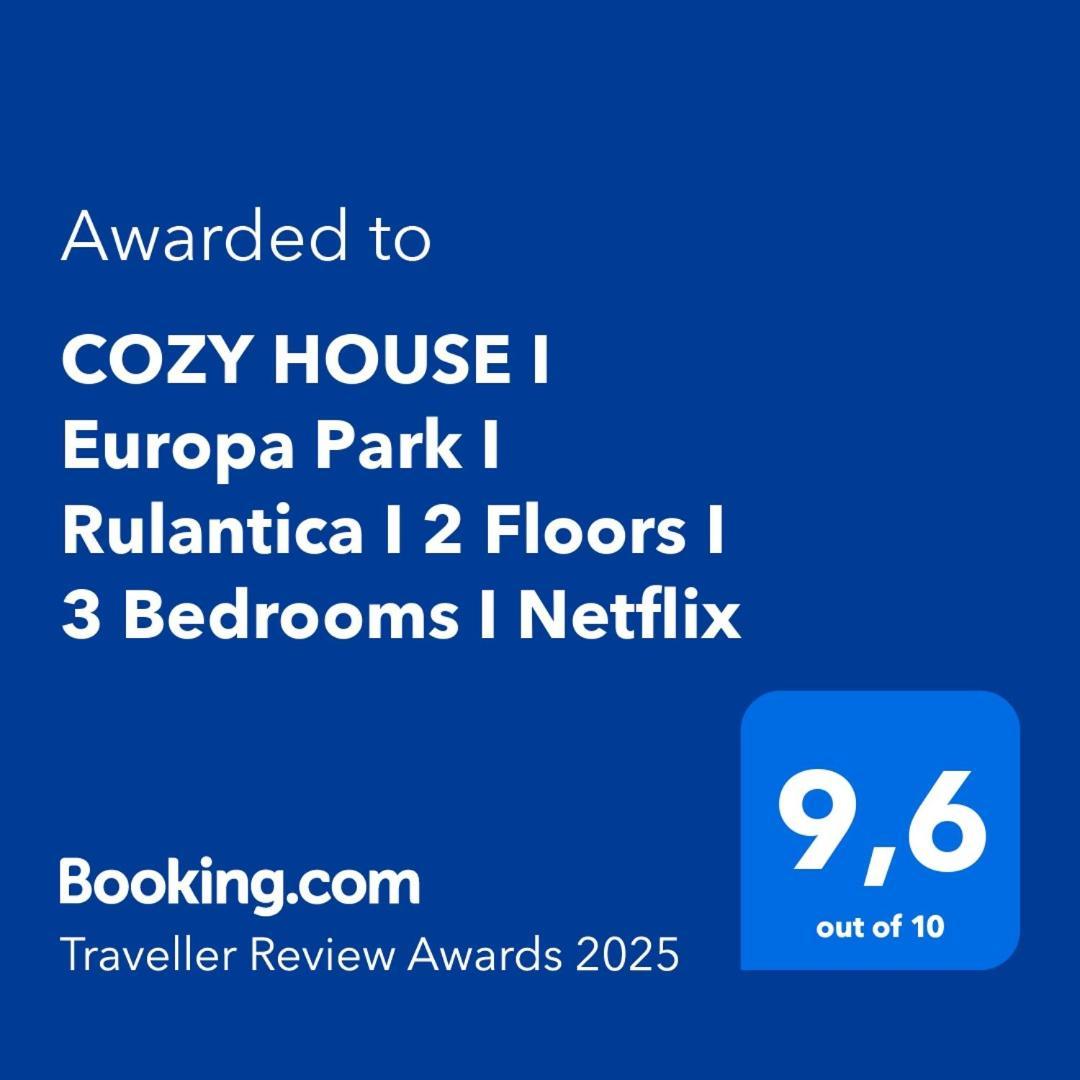 Cozy House I Europa Park I Rulantica I 2 Floors I 3 Bedrooms I Netflix Kappel-Grafenhausen Exteriér fotografie
